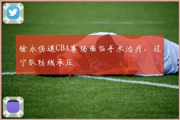 徐永伤退CBA赛场面临手术治疗,辽宁队防线承压